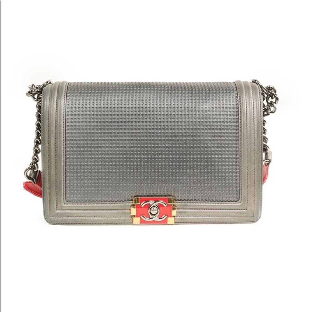 Chanel Old Medium Cube Cruise Collection Le Boy